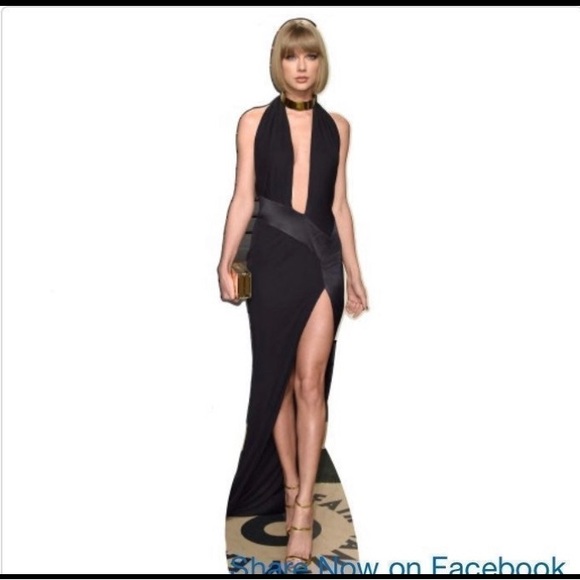 TAYLOR SWIFT BLACKDRESS CARDBOARD CUTOUT FREE SHIP!